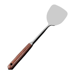 不锈钢锅铲316食品级家用炒菜铲子木柄把铲勺加厚铁锅铲厨具套装