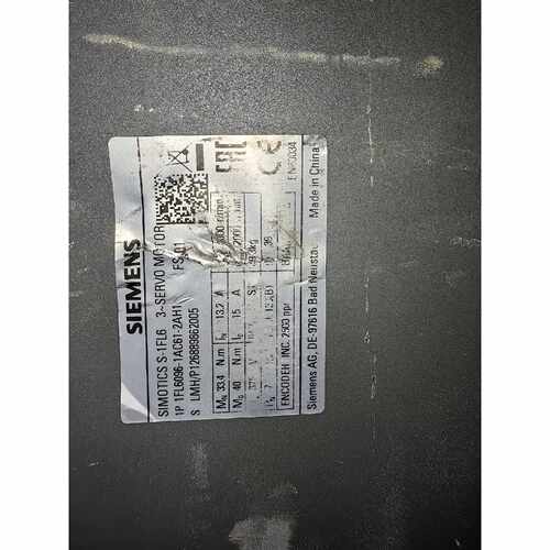 溢价-1FL6096-1AC61-2AH1 V90伺服电机