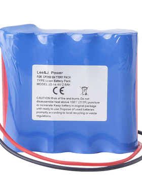 光谱升电池适用于 SLGO 思路高 JS-14.4V-2.6Ah CP3100 注射泵