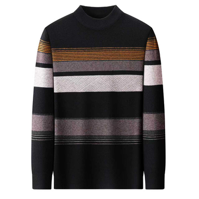 【皮尔卡丹 国际大牌】冬季高档羊毛衫男款时尚加厚保暖休闲毛衣