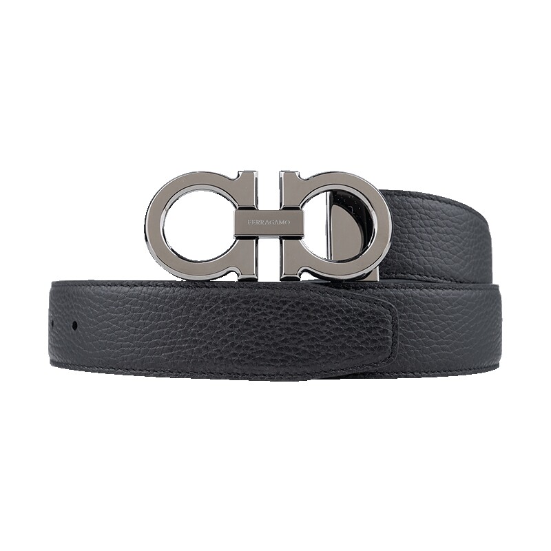 FERRAGAMO双面穿腰带皮带男士