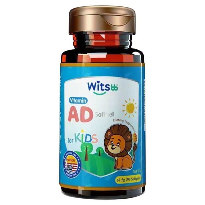 witsbb健敏思维生素ad婴幼儿补钙