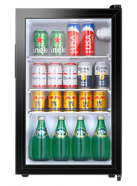 志高冰吧冷藏柜家用小型冰箱茶叶饮料展示柜客厅办公室酒水保鲜柜