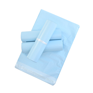 快递袋冰蓝色快递包装袋电商物流袋大小号专用防水打包袋加厚袋子