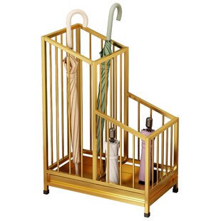 雨伞收纳架家用入户门口雨伞桶商用放伞神器雨伞存放沥水放置物架