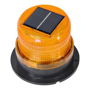 车载太阳能警示爆闪灯交通道路施工警示灯大货车工程车夜间频闪灯