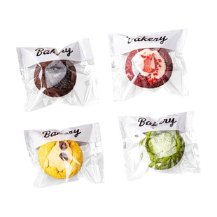 司康饼干包装袋糖果小面包烘焙机封袋曲奇卡头食品独立袋零食分装