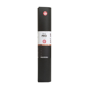 Manduka PRO6mm青蛙瑜伽垫专业防滑耐磨加厚传奇黑垫家用健身垫子