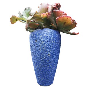 景德镇缺口老桩多肉陶瓷花盆悬崖桩粗陶特大号高款装饰品花器摆件