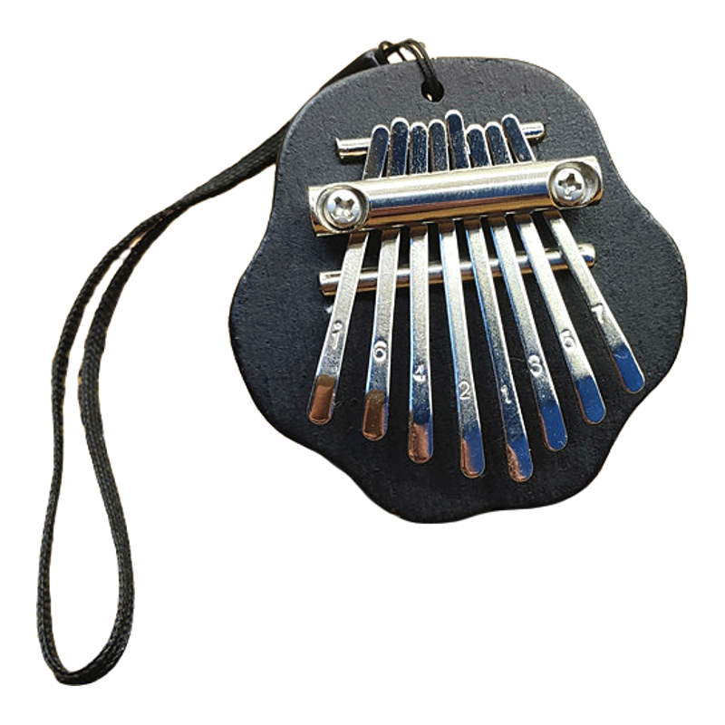 迷你小8音小10音板式拇指琴手指钢琴礼品实木初学者学生小卡林巴