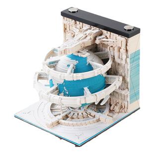 2026马年3D立体纸雕日历拯救地球科幻系列便签纸手撕创意台历礼物