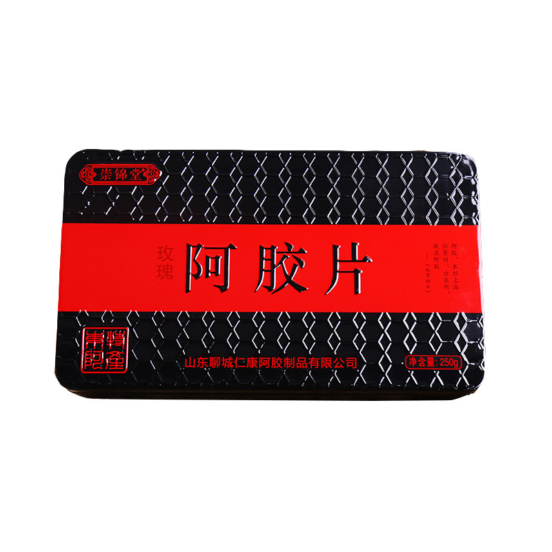 山东胶驴皮阿胶原块片补血粉500g