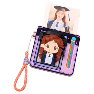 方仔照相馆照片定制积木大头贴生日礼物diy冰箱贴拍立得新年纪念