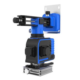 亚固12线水平仪绿光激光贴墙仪贴地仪高精度强光细线红外线平水仪