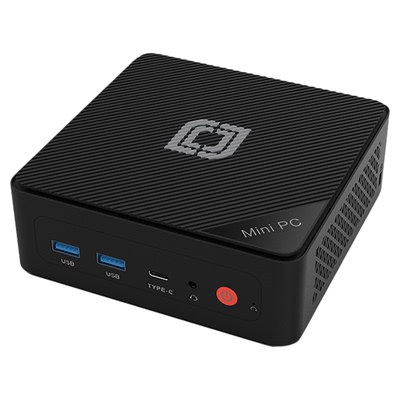 中柏Mini PC 6500Y小迷你主机口袋英特尔准系统工控机电脑机箱超小NUC台式机小型微型低功耗商务办公学习便携