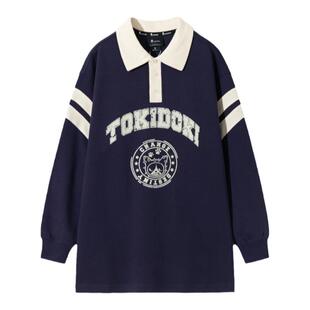 商场同款tokidoki女装23秋季新品学院风连衣裙少女显瘦减龄裙子