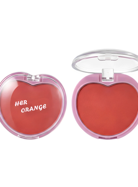 HERORANGE甜度软糕腮红盘显嫩