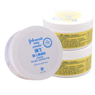 强生婴儿宝宝热痱爽身粉小浣熊青蛙王子成人儿童痱子粉吸汗湿干爽