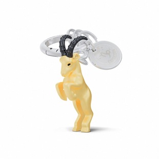 比利时摩羯座钥匙扣包包挂件星座系列高档生日礼物 metalmorphose