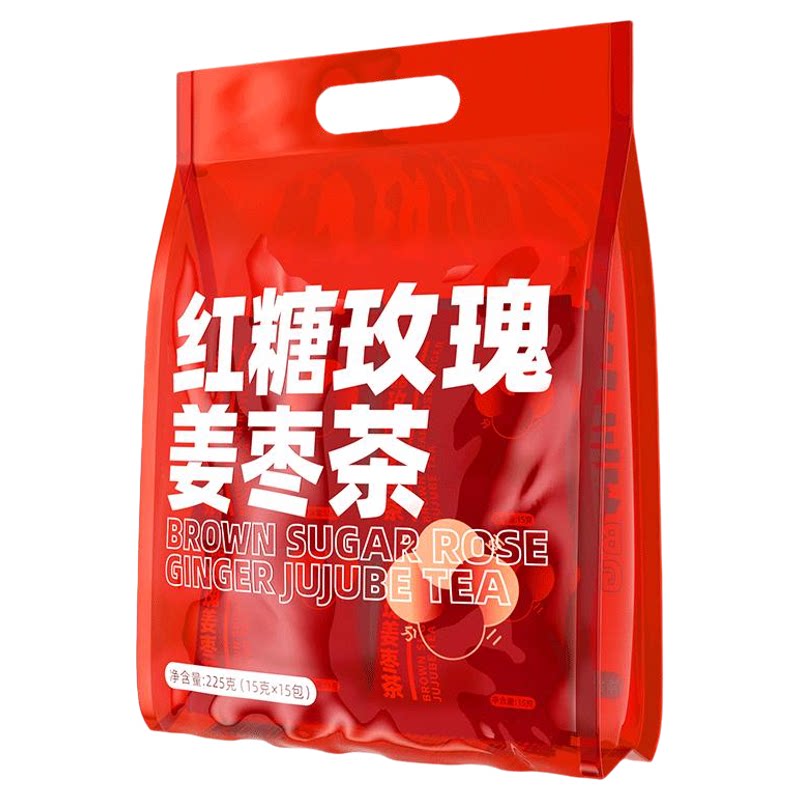 红糖玫瑰姜茶女生秋冬调理大姨妈