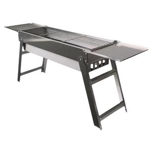 烧烤炉户外不锈钢便携式折叠烧烤架家用加厚收纳小型木炭烧烤肉炉