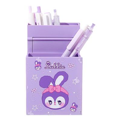 网红旋转大容量多功能牛油果笔盒