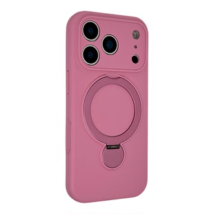 液态硅胶360旋转支架磁吸适用苹果17promax手机壳iphone16新款15pro感男女款14全包13防摔保护套