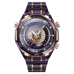 华强北Watch Ultimate 2代非凡男士大师智能手表紫金黑金商务腕表