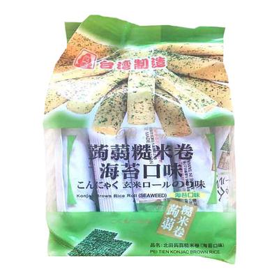 北田台湾进口能量160g蒟蒻糙米卷