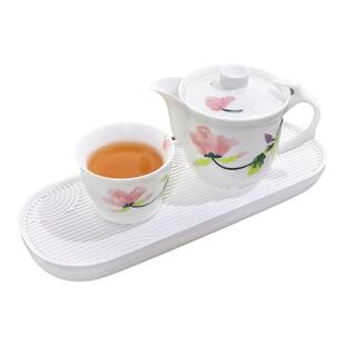 茶盘茶壶茶杯茶具套装家用轻奢高档女士一壶一杯陶瓷单人功夫茶