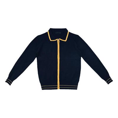 韩版修身外套潮流翻领长袖毛衣