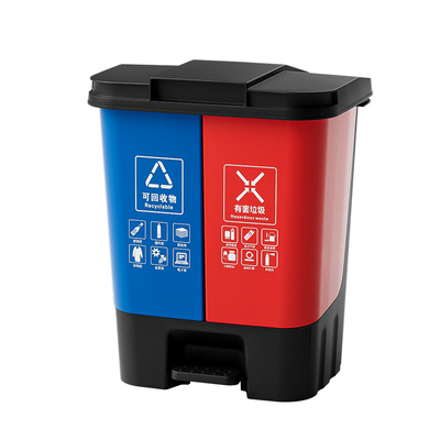 【胖東来同款】分类垃圾桶脚踏