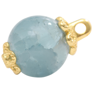 旗袍珠扣新中式国风玉石纽扣汉服粉色蓝色扣子暗扣玻璃盘扣琉璃