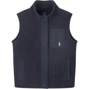 暇步士童装儿童马甲春秋新品男童休闲摇粒绒宝宝保暖女童运动马夹