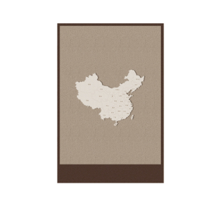 客厅墙壁装饰改造毛毡地图墙贴旅行足迹记录情侣旅游打卡中国地图