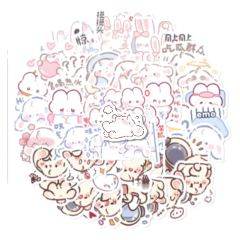 陶创创贴纸100张不重复