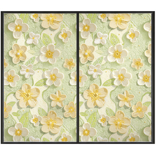 磨砂玻璃膜透光不透人防窥卫生间窗户贴纸防走光厕所浴室隐私窗花