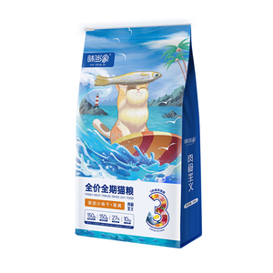 味当家全价小鱼干蛋黄猫粮