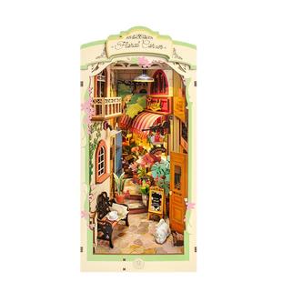 rolife若来邂逅花街书立diy小屋模型拼装手工玩具节日礼物女生