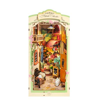 rolife若来邂逅花街书立diy小屋模型拼装手工玩具节日礼物女生