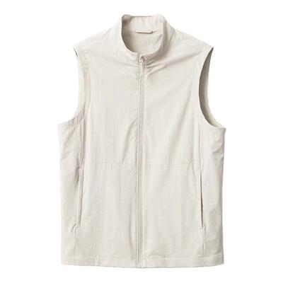 简雅格调春秋季防泼水马甲男