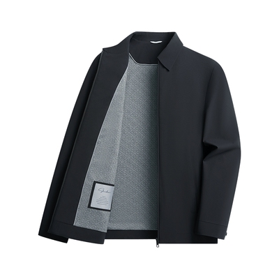 杉杉官方翻领休闲夹克外套男