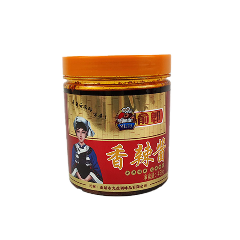 云南曲靖俞郫香辣酱450g