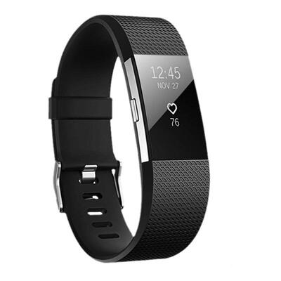 Fitbit Charge2手环表带 智能手环Charge2硅胶替换腕带多色彩色官方同款小方格纹替换表链男女运动防水Strap