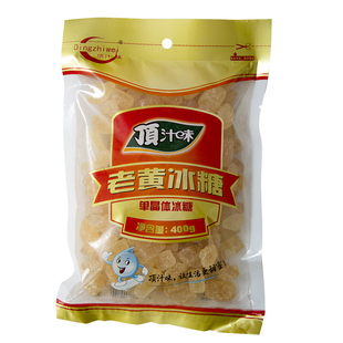 黄冰糖小粒袋装梨汁菊花枇杷金银花顶汁味多晶单晶甘蔗熬制老冰糖
