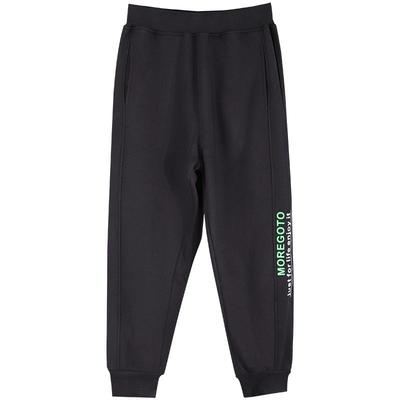 一体绒冬季加厚潮大童男孩裤子