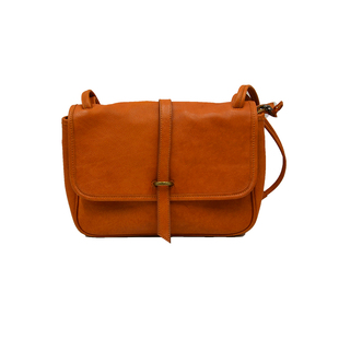 转山头层植鞣牛皮包包小众复古斜挎托特包通勤大容量真皮邮差包女