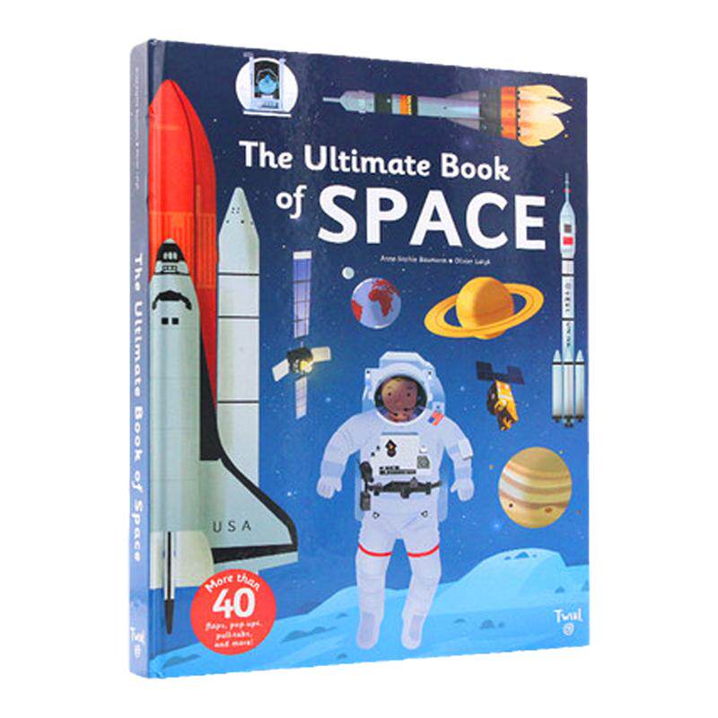 【外图原版】进口英文 现货【英文原版】The Ultimate Book of Space太空 5-8岁儿童游戏启蒙认知科普知识操作书