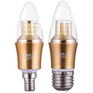 雷士照明led灯泡e14小螺口螺纹灯泡吸顶灯吊灯水晶灯小灯泡蜡烛灯