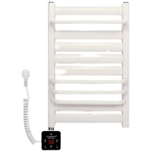 电热毛巾架暖气片小背篓卫生间浴室置物架加热智能电烘干架毛巾杆